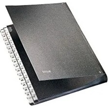 Esranın Dünyası 1-31 Numaralı Evrak Düzenleyici Mukavva Kaplı Siyah