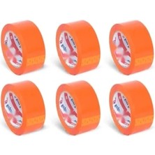 Esranın Dünyası Turuncu Renkli Kolibandı, 45MM x 100MT, 6 Adet