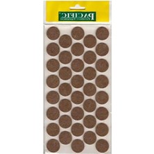 Esranın Dünyası 24 mm Çapında Yapışkanlı Keçe Zemin Koruyucusu, 38 Adet