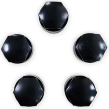 Esranın Dünyası Siyah Bijon Kapağı Seti - 5 Adet, 2021-2025 Model Araçlarla Uyumlu