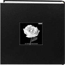 Esranın Dünyası 200 Cep Dikişli Suni Deri Kapak Fotoğraf Albümü – Siyah