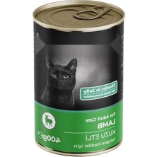 Esranın Dünyası Kedi Kuzu Etli Konserve, 400 gr Besleyici Paket