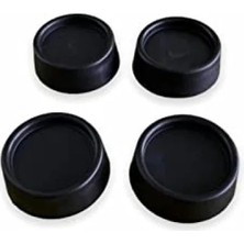 Esranın Dünyası Çamaşır Makinesi Titreşim Önleyici Kaydırmaz Ayak Seti - 4 Adet (Siyah)