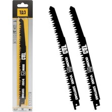 Esranın Dünyası 228 mm Profesyonel Ahşap Kesme Tilki Kuyruğu Testere Ucu - 2 Parça