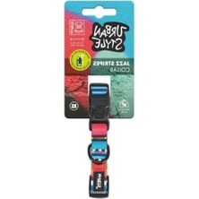 Esranın Dünyası Ayarlanabilir Urban Stil Jazz Stripes Boyun Tasması (Xs)