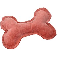Esranın Dünyası Elyaf Dolgulu Kumaş Köpek Kemik Oyuncak, 20 cm x 13 cm