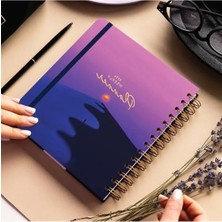 Esranın Dünyası 18X20 Spiralli Haftalık Ajanda - 12 Aylık Planlayıcı