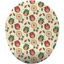 Esranın Dünyası Bilek Destekli Mouse Pad, Düş Kapanı ve Baykuş Deseni