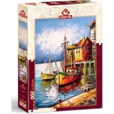 Esranın Dünyası 500 Parça Turuncu Liman Yapboz