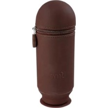 Esranın Dünyası Toprak Kahverengi Fonksiyonel Kalem Çantası