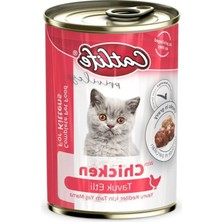 Esranın Dünyası Tavuklu Yavru Kedi Konserve Maması (12 x 400 Gr)