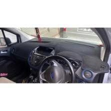 Esranın Dünyası Siyah Torpido Koruma Halısı Siyah Kenar Ford Courier Uyumlu