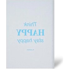 Esranın Dünyası Süresiz Planlayıcı Ajanda Defter - 15X21 Cm, Keten Kaplama, Mavi Renk