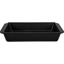 Esranın Dünyası Yüksek Kaliteli Döküm Demir Dikdörtgen Rosto ve Fırın Tepsisi, 21X33 cm