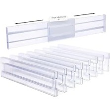 Esranın Dünyası 12 Adet Ayarlanabilir Akrilik Çekmece Bölücü Organizer