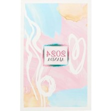 Esranın Dünyası 2024 Yılı Günlük Ajanda - Çok Renkli