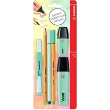 Esranın Dünyası Pastel Renk Kalem Seti - 6'lı Yeşil Renk Seçeneği