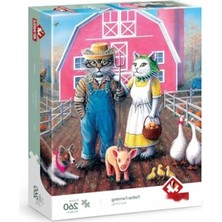 Esranın Dünyası Kedi Çiftliği Temalı 260 Parça Puzzle