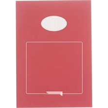 Esranın Dünyası 50 Yapraklı A5 Renkli Noktalı Bloknot - Bordo