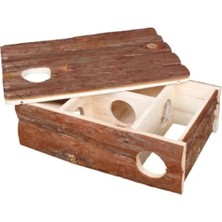 Esranın Dünyası Ahşap Kemirgen Oyun ve Uyku Evi 35X25X11 cm