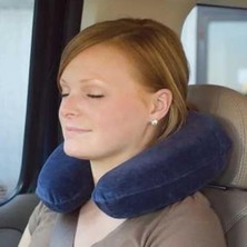 Esranın Dünyası Şişirilebilir Ergonomik Boyun Yastığı - Lacivert