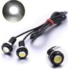 Esranın Dünyası Beyaz Renkli Kartal Gözü LED Gündüz Farı - Ayna Altı LED