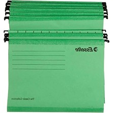 Esranın Dünyası Yeşil Klasik Askılı Dosya, A4 Boyut
