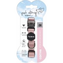 Esranın Dünyası Ayarlanabilir Pembe Renkli Köpek Boyun Tasması (Xs)