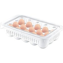 Esranın Dünyası 15'li Kapaklı Plastik Yumurtalık - 28X18X7 cm