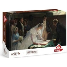 Esranın Dünyası 1000 Parça Evlilik Imzası Puzzle