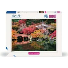 Esranın Dünyası 1000 Parça Ağaç Evler Puzzle - Canlı Renkler