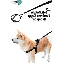 Esranın Dünyası Yumuşak Tabanlı Güvenli Köpek Göğüs Tasması Seti (Tek Beden)