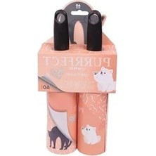 Esranın Dünyası Tüy Toplama Rulosu, 2X60 Yaprak, Pembe