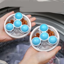 Sb Shopping 1 Adet Çamaşır Makinesi Için Peçete -Toz- Evcil Tüyü Toplayıcı Yıkanabilir Tüy Toplayıcı File Apara