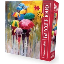 Esranın Dünyası 1000 Parça Şemsiyeler Temalı Yapboz