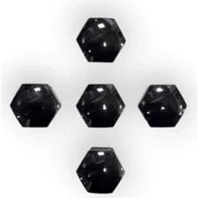 Esranın Dünyası Siyah Tekerlek Bijon Kapağı, 5 Adet, 1Z0601173, 2005-2008 Uyumlu