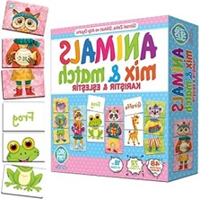 Esranın Dünyası Çok Renkli Düşünme Becerileri Geliştirici Karışık Hayvanlar Seti