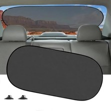 Esranın Dünyası Vantuzlu Arka Cam Güneşlik Perde - Uv Koruma, Katlanabilir Tasarım