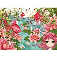 Esranın Dünyası 500 Parçalı Kaliteli Puzzle - Minu'nun Gölü Teması