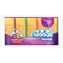 Esranın Dünyası Dayanıklı Bubble Sünger Temizleme Seti, 5'li