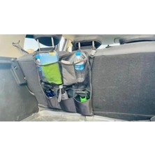 Esranın Dünyası 5 Bölmeli Araç Bagaj Organizeri - Cırtlı ve Askılı Düzenleyici