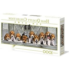 Esranın Dünyası 1000 Parça Yetişkin Puzzle – Beagle Temalı Panorama
