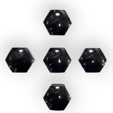 Esranın Dünyası Siyah Tekerlek Bijon Kapağı, 5 Adet, 1Z0601173, 2012-2020 Uyumlu