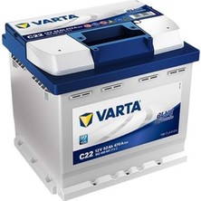 12/52 Ah C22 Varta Akü