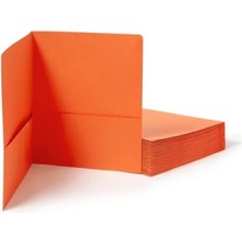 Esranın Dünyası Iki Cepli Ağır Klasör - Turuncu, Mektup Boyutu, 25 Adet