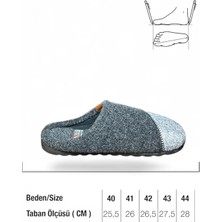 Gezer Erkek Havlu Keçe Kumaş Kışlık Mevsimlik Erkek Ev Terliği Çeyiz Bohça Seti Rahat Esnek