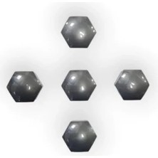 Esranın Dünyası 5 Adet Koyu Gri Bijon Kapağı, Bmw 1 Serisi F20 Uyumlu (2011-2018)