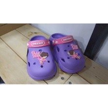 Gezer Yeni Sezon Rahat Taban  Figürlü Cross Kız Çocuk Terlik