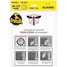 Esranın Dünyası Çift Kanat Pratik Sineklik - 1,25 M x 1,5 M