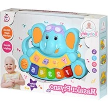 Esranın Dünyası Eğlenceli Fil Piyano Çocuk Oyuncağı